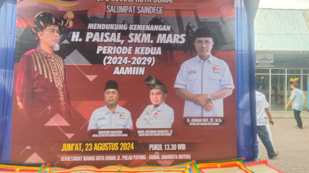 DPC IKANAS Dukung dan Menangkan H Paisal SKM MARS Menjadi Walikota Dumai