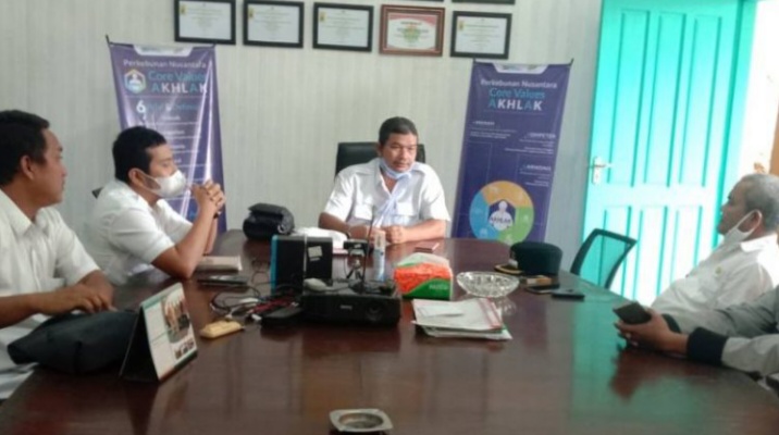 Koordinasi Tanggulangi Banjir, Camat Pulau Rakyat Kunjungi PTPN IV Pulu Raja