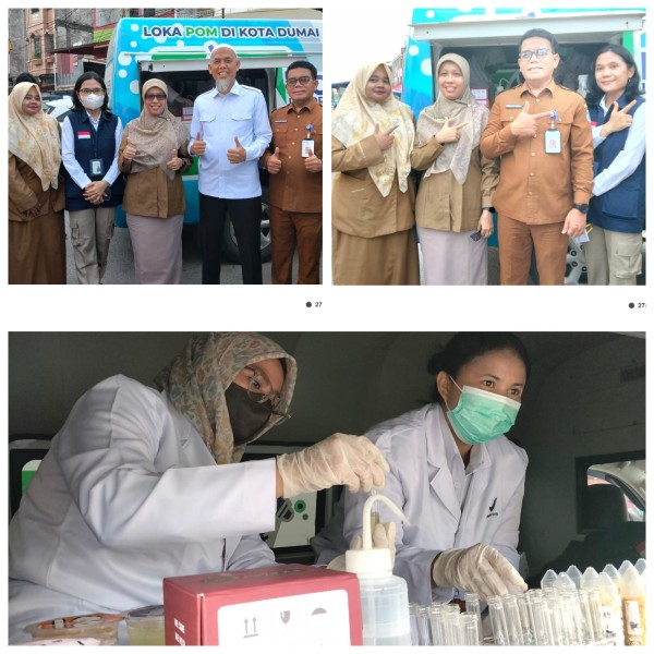 Balai POM di Dumai Uji Takjil di Sukajadi, Wali Kota: Pastikan Masyarakat Aman Selama Ramadan