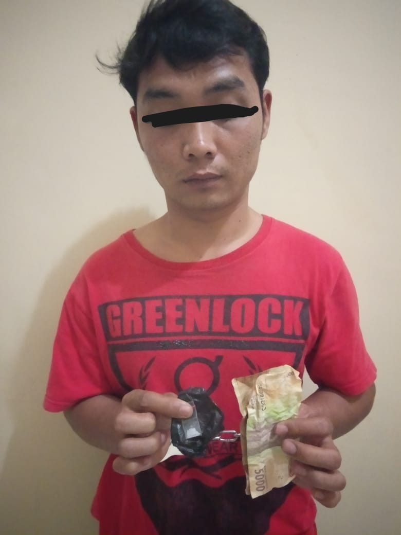 Paket Sabu dan Upah Rp,10,000,  Kurir Asal Dolok Masihul Diringkus Polisi