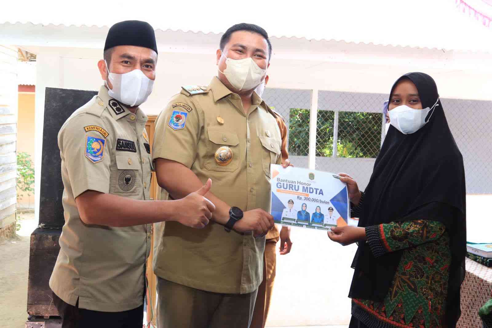 Ratusan Guru Honor MDTA mendapat intensif dari Pemkab Labura 