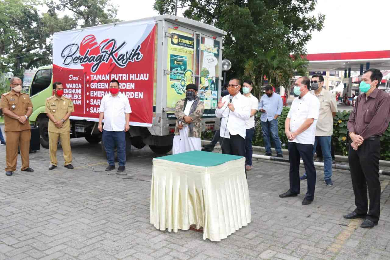 Akhyar Terus Ajak Masyarakat Tingkatkan Kepedulian Antar Sesama