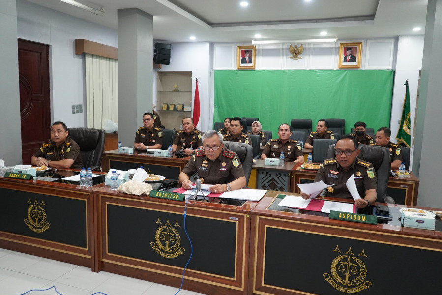 Kejati Sumut Kembali Hentikan Penuntutan 4 Perkara dengan Pendekatan Keadilan Restoratif