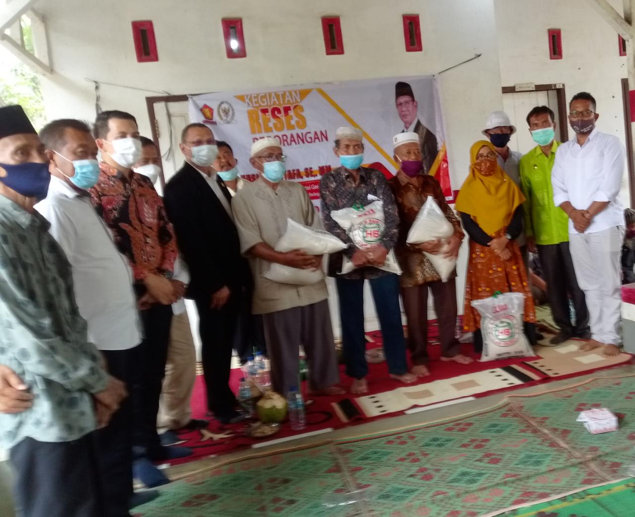 Gelar Reses Tahun 2021 Komisi VIII DPR-RI P. Gerindra Dapil 1 Sumut Kunjungi Empat Desa di Sergai