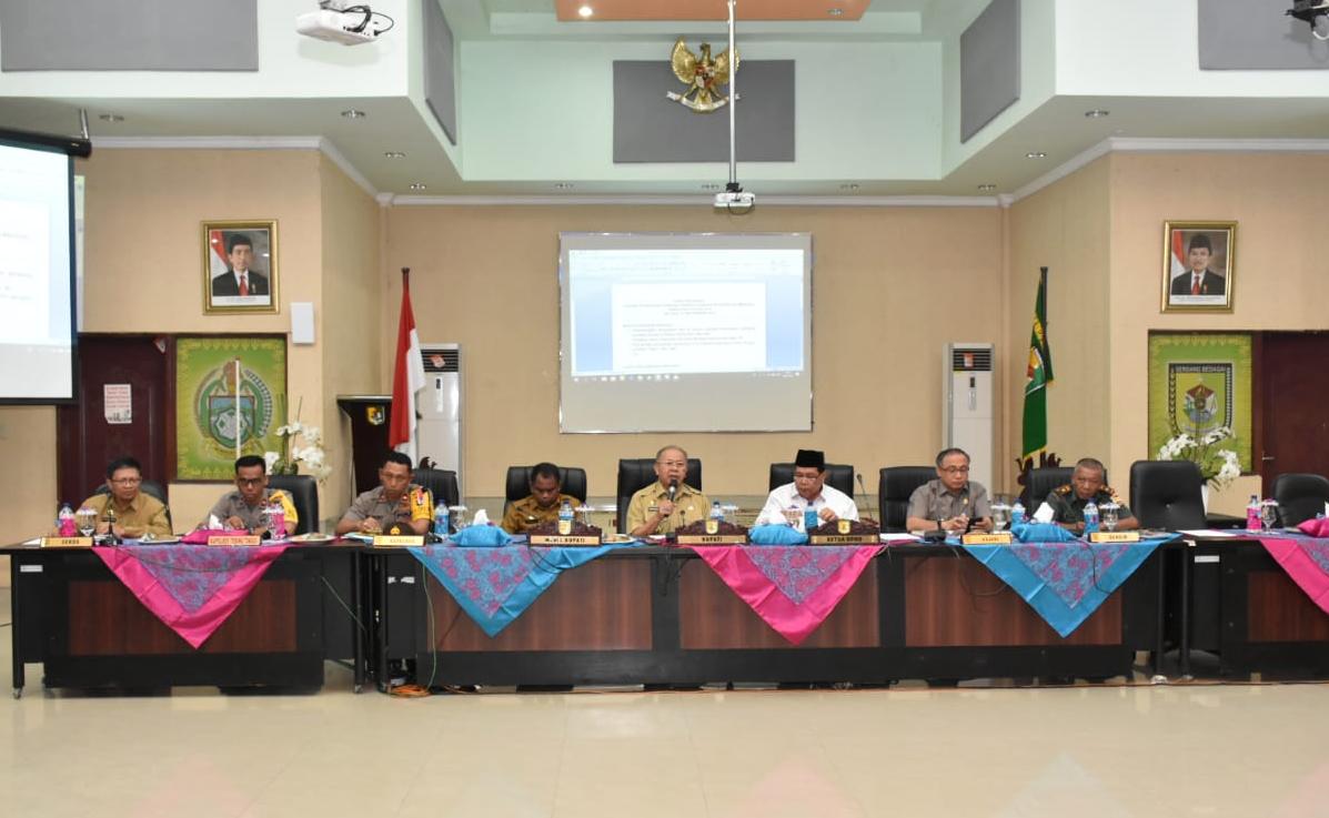 Pemkab Sergai Gelar Rapat Forkompinda Triwulan ke-2