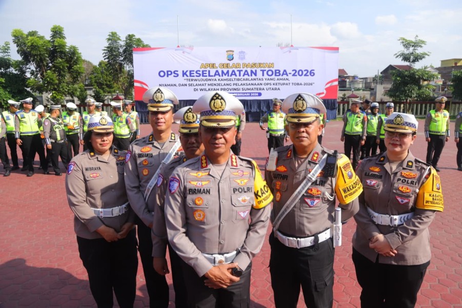 Ditlantas Polda Sumut Laksanakan Operasi Keselamatan 2026 Jelang Ramadhan