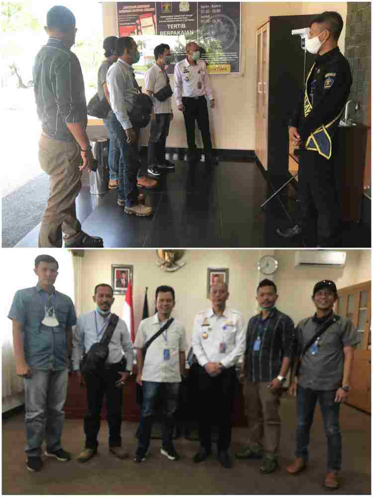 Kanim) Kelas II TPI Dumai Rejeki Putra Ginting Terima Audiensi KBS Kota Dumai