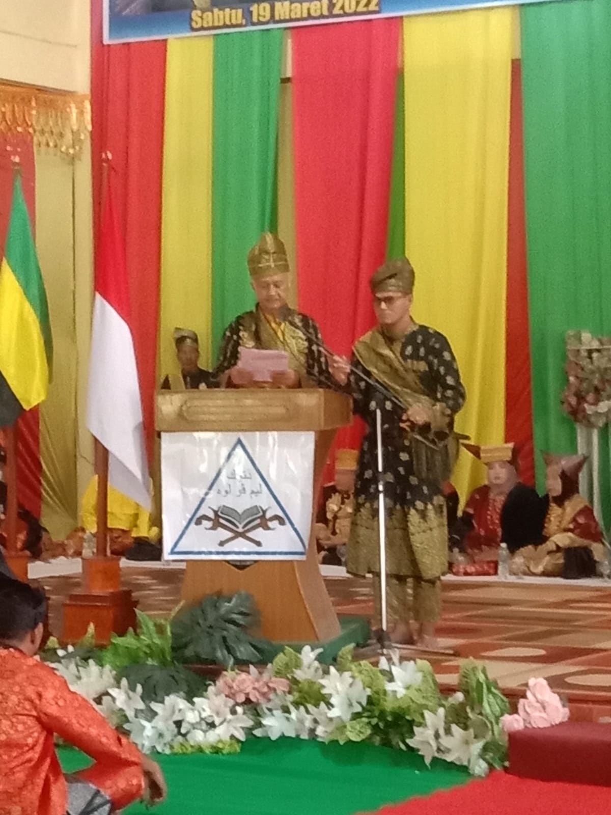 Upacara Adat dan Penobatan Pengukuhan Perangkat Datuk lima Puluh Sukses