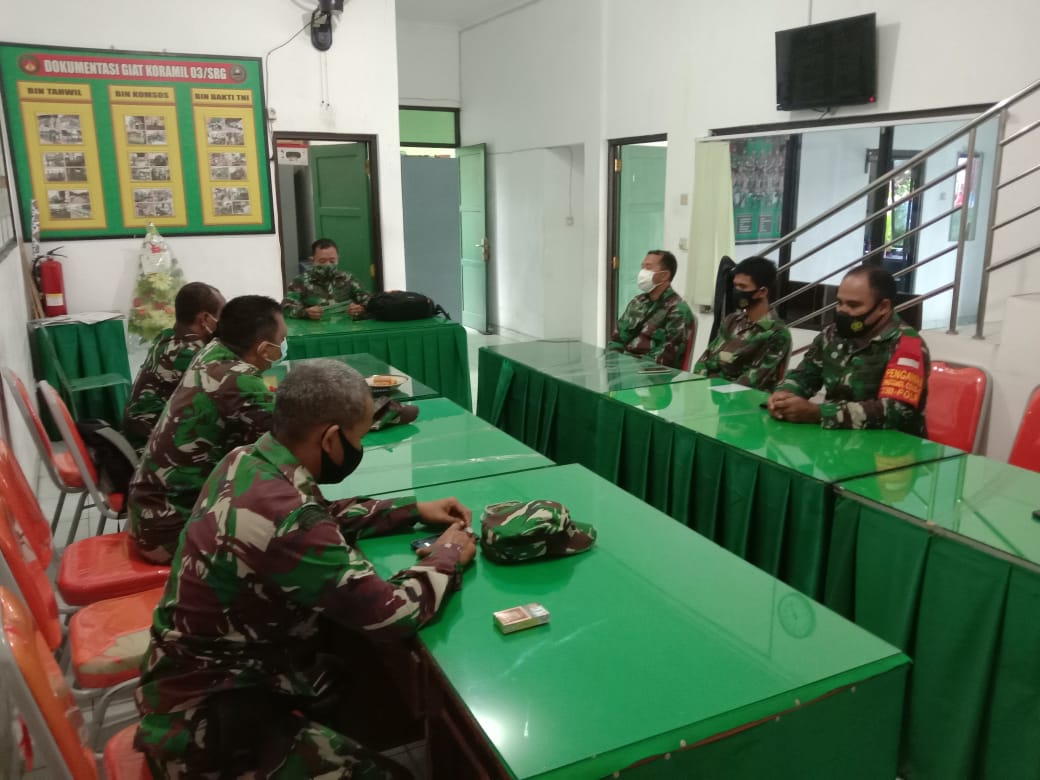 Apa penekanan Danramil 03 Serengan Saat Apel Pagi, Inilah Jawabannya…