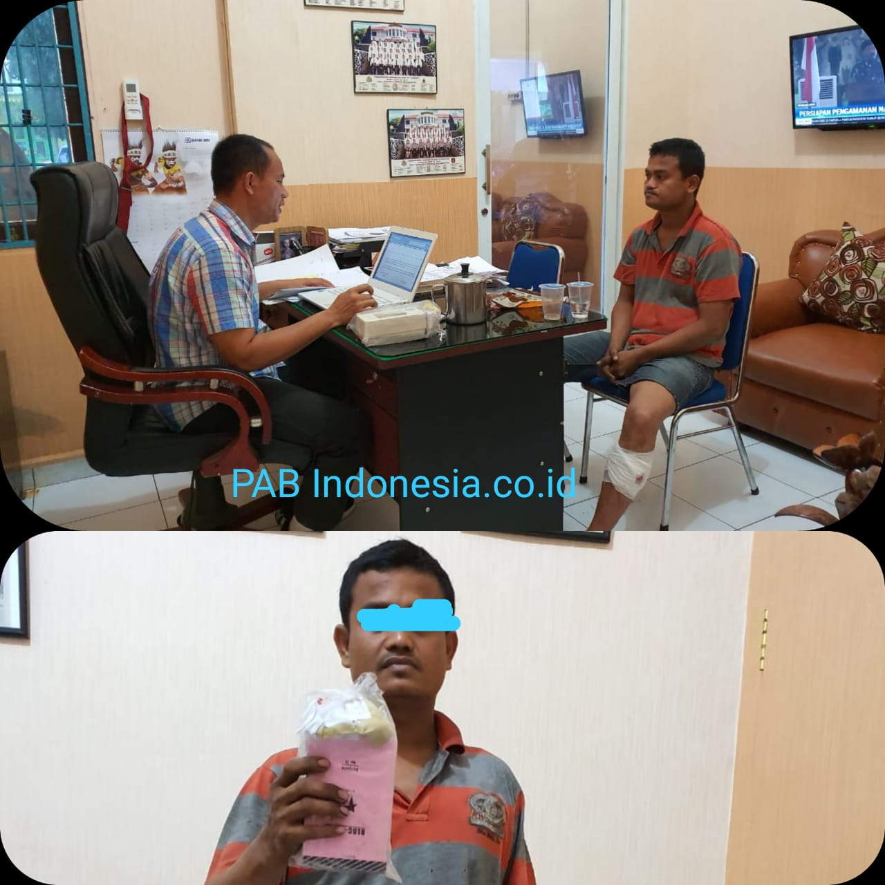 1 Tahun Buron Akhirnya Bejo di Gulung Satnarkoba  Polres Sergai