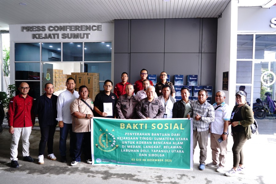 Kajatisu Salurkan Bantuan Kepada Awak Media dan Masyarakat Korban Terdampak Bencana