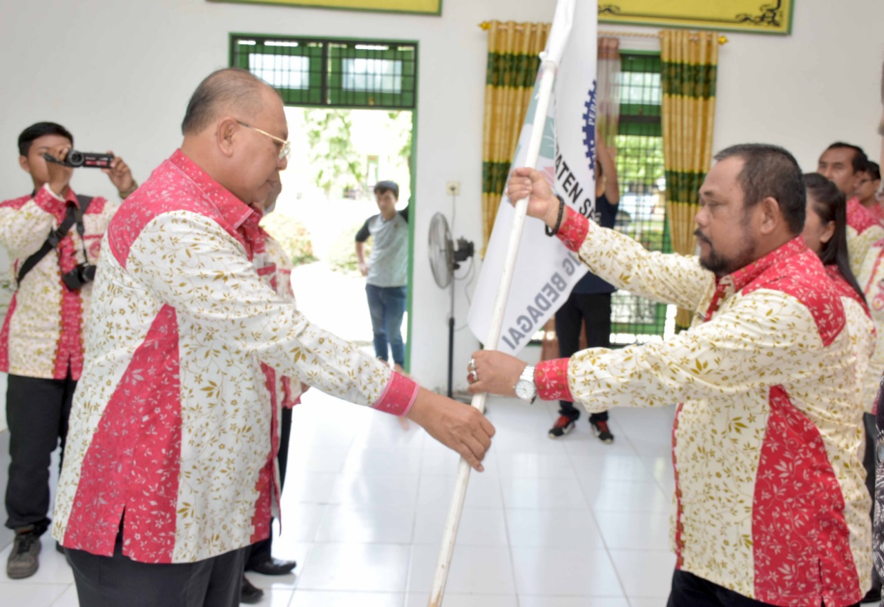 Soekirman Lantik DPD/DPC Perhiptani Serdang Bedagai 2019-2024