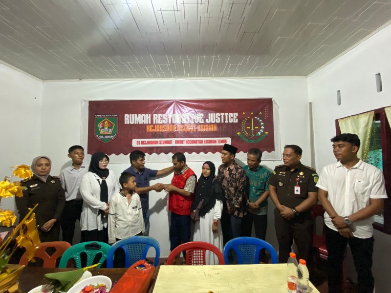 Gara-Gara Anak Usil, Orang Tua Jadi Korban Penganiayaan, Kejati Sumut Selesaikan Perkaranya Dengan Humanis