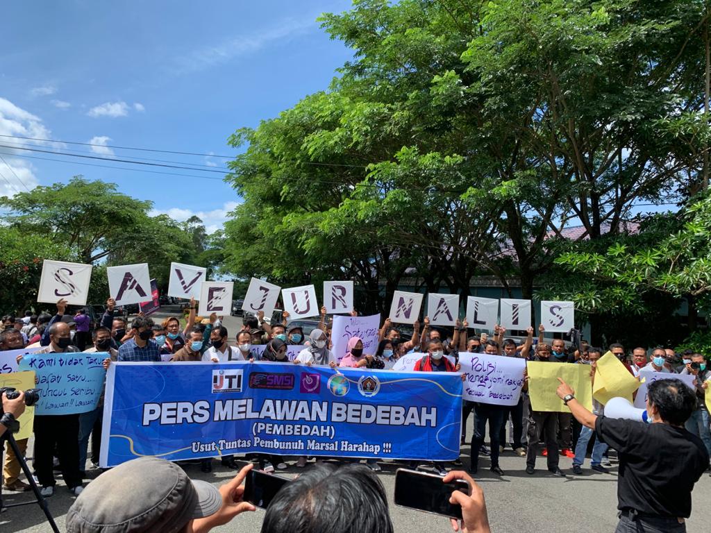 Insan Pers Siantar-Simalungun Minta Polisi Ungkap Pembunuhan Terhadap Marsal Harahap