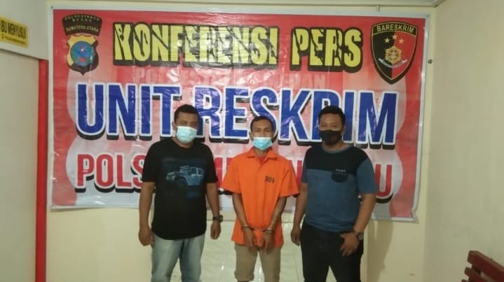 Kedapatan Buang BB Sabu , Anak Deli Tua Ini Ditangkap Polisi