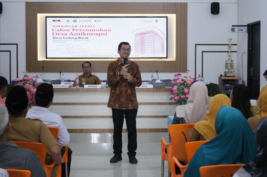 Kawal Capaian Indikator Desa Antikorupsi, KPK Perkuat Tata Kelola Berintegritas di Asahan dan Ledong Barat