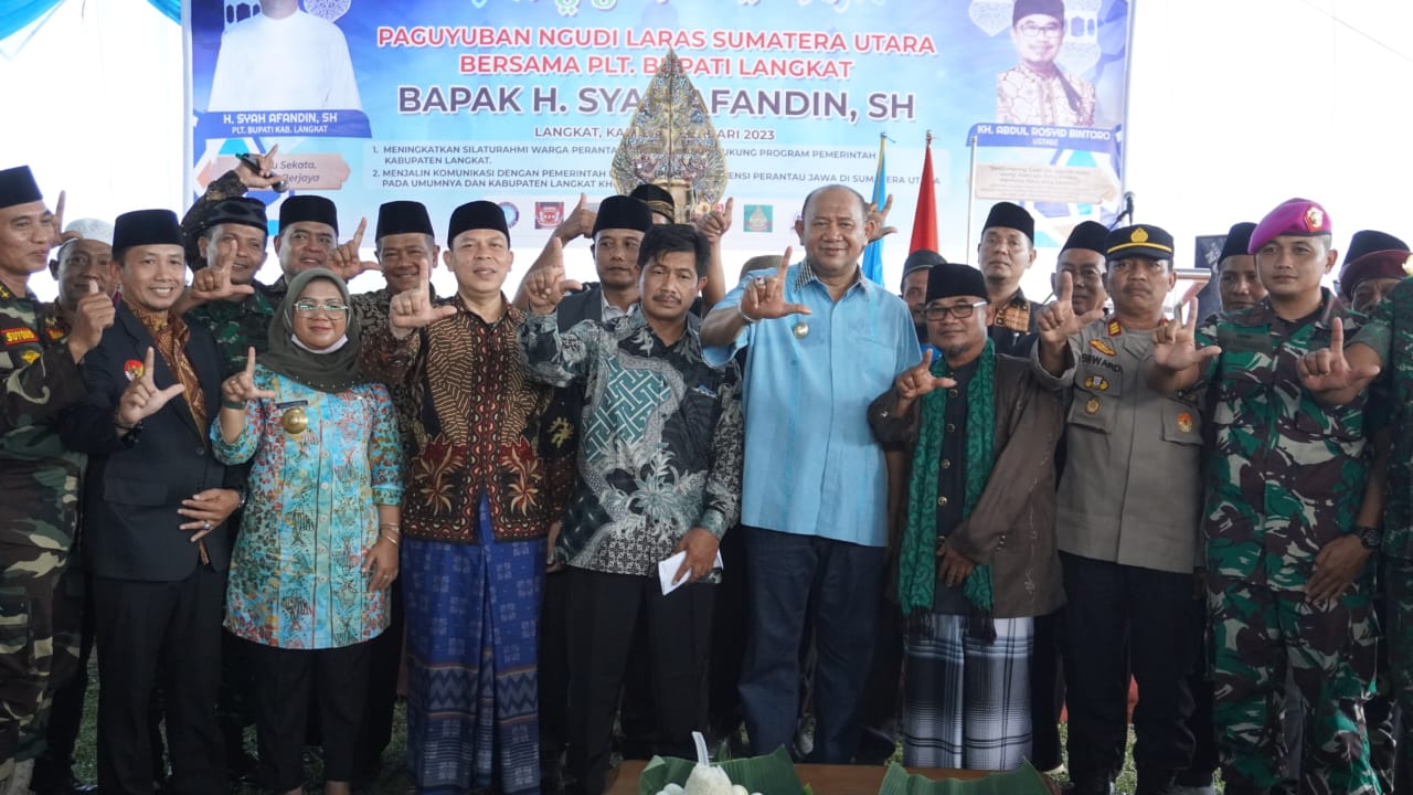 Paguyuban Ngudi Laras Dukung Syah Afandin Kembali Pimpin Langkat Periode 2024-2029