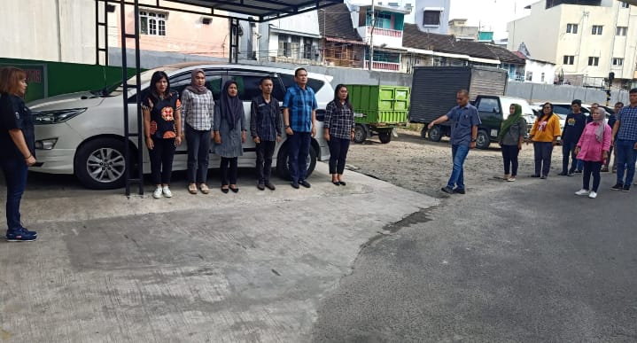 Pimpin Apel Pagi, Lurah Sei Rengas I Ingatkan Komitmen Layanan Prima Kepada Masyarakat