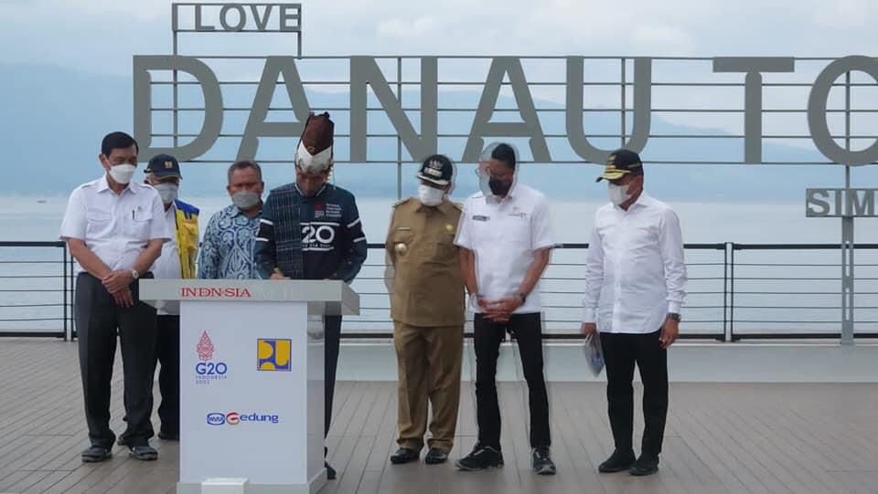 Presiden RI Berkunjung di Kota Wisata Parapat Kabupaten Simalungun