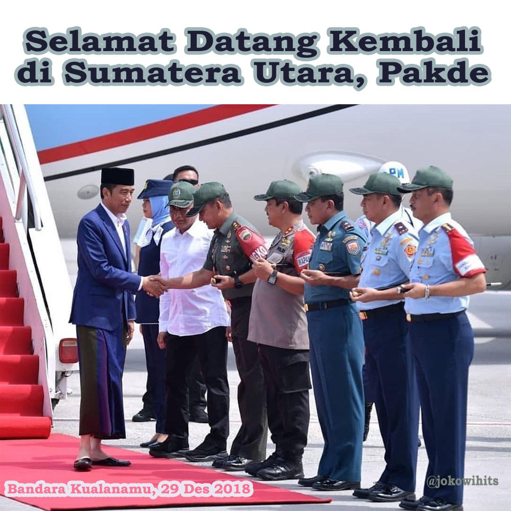 Kunjungan Kerja ke Sumut, Presiden Jokowi Singgah ke Kabupaten Langkat