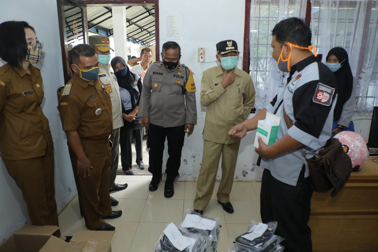 Pastikan Kesiapan Pelaksanaan Pilkada Serentak,    Bupati H. Surya Bsc Kunjungi Sejumlah Kecamatan  