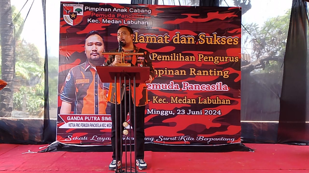 PAC Pemuda Pancasila Medan Labuhan Gelar RPP Pimpinan Ranting Sekecamatan Medan Labuhan