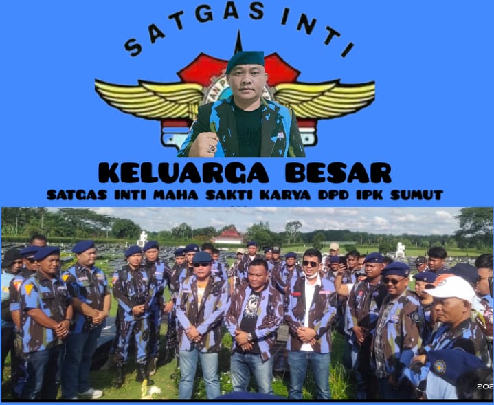 Sartoto R Barus : Mari Kita Bergandengan Tangan Sukseskan Pelantikan Satgas Inti Maha Sakti Karya