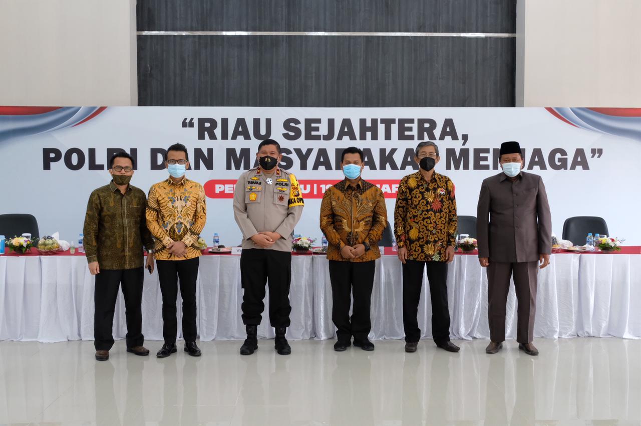 Polda Riau Gagas Dialog Interaktif bertema Riau Sejahtera, Polri Dan Masyarakat Menjaga
