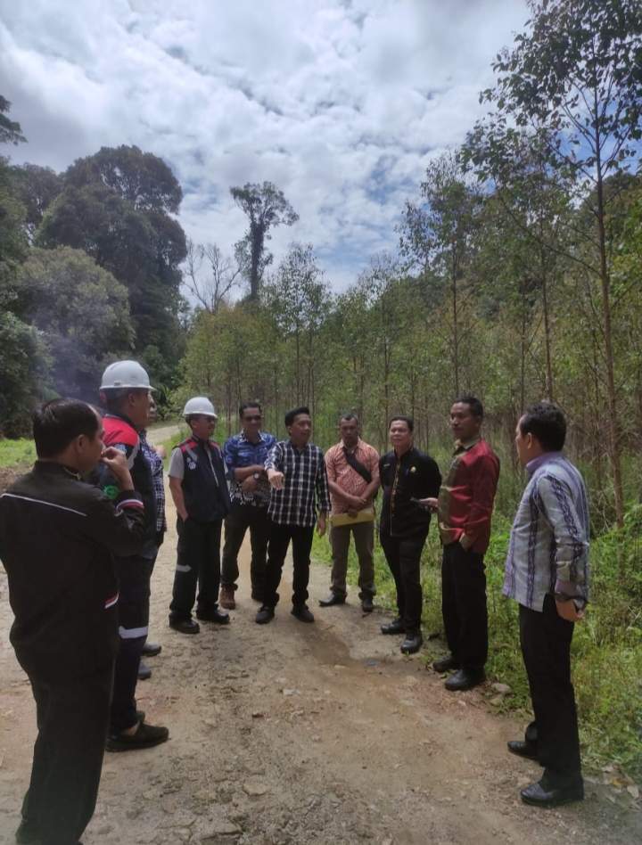 PEMKAB PAKPAK BHARAT SEPAKAT DENGAN PT TPL JALAN PENGHUBUNG KUTA JUNGAK – SIGALINGGING SEGERA DIBANG
