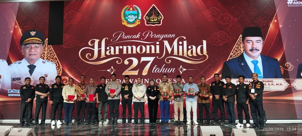 Imigrasi Belawan Hadiri Puncak Milad ke-27 Pendawa di Kantor Gubernur Sumut