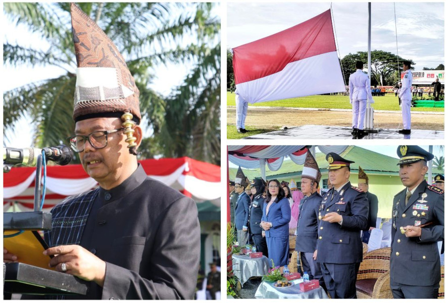 Pemkab Simalungun Gelar Upacara Peringatan Harlah Pancasila Tahun 2024
