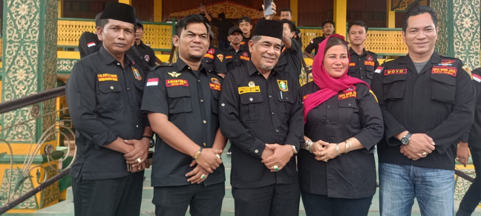 Ketua Srikandi Rahmayeni DPC GRIB Dumai  Hadir Dalam Silaturahmi Ke LAMR Dumai