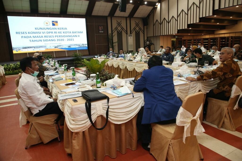 Komisi VI DPR RI Sambangi BP Batam