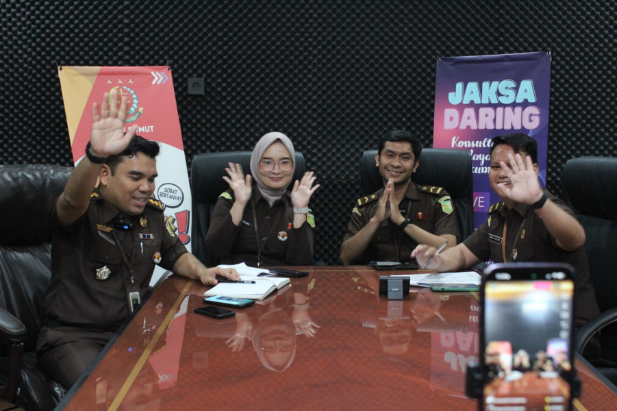 Jaksa Daring Kejati Sumut Hadirkan Topik Berbagi Pengalaman Lulus CPNS