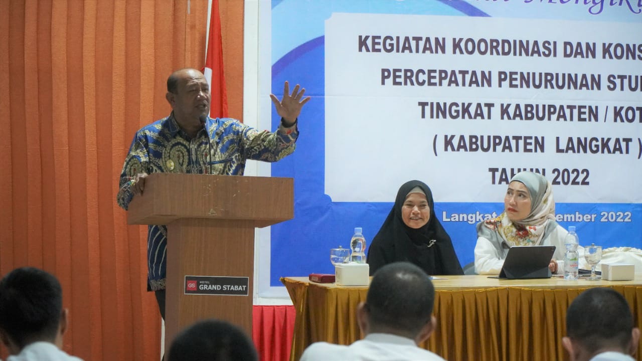 Afandin Ingin Penurunan Angka Stunting di Langkat Tercapai