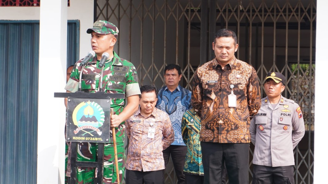 Ratusan Prajurit Muda Tiba di Boyolali, Dandim 0724 dan Forkopimda Sambut Hangat
