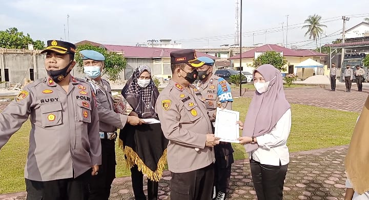 PHL Polres Batu Bara Di beri Hadiah dan Reward Langsung dari Kapolres..Ini Beritanya