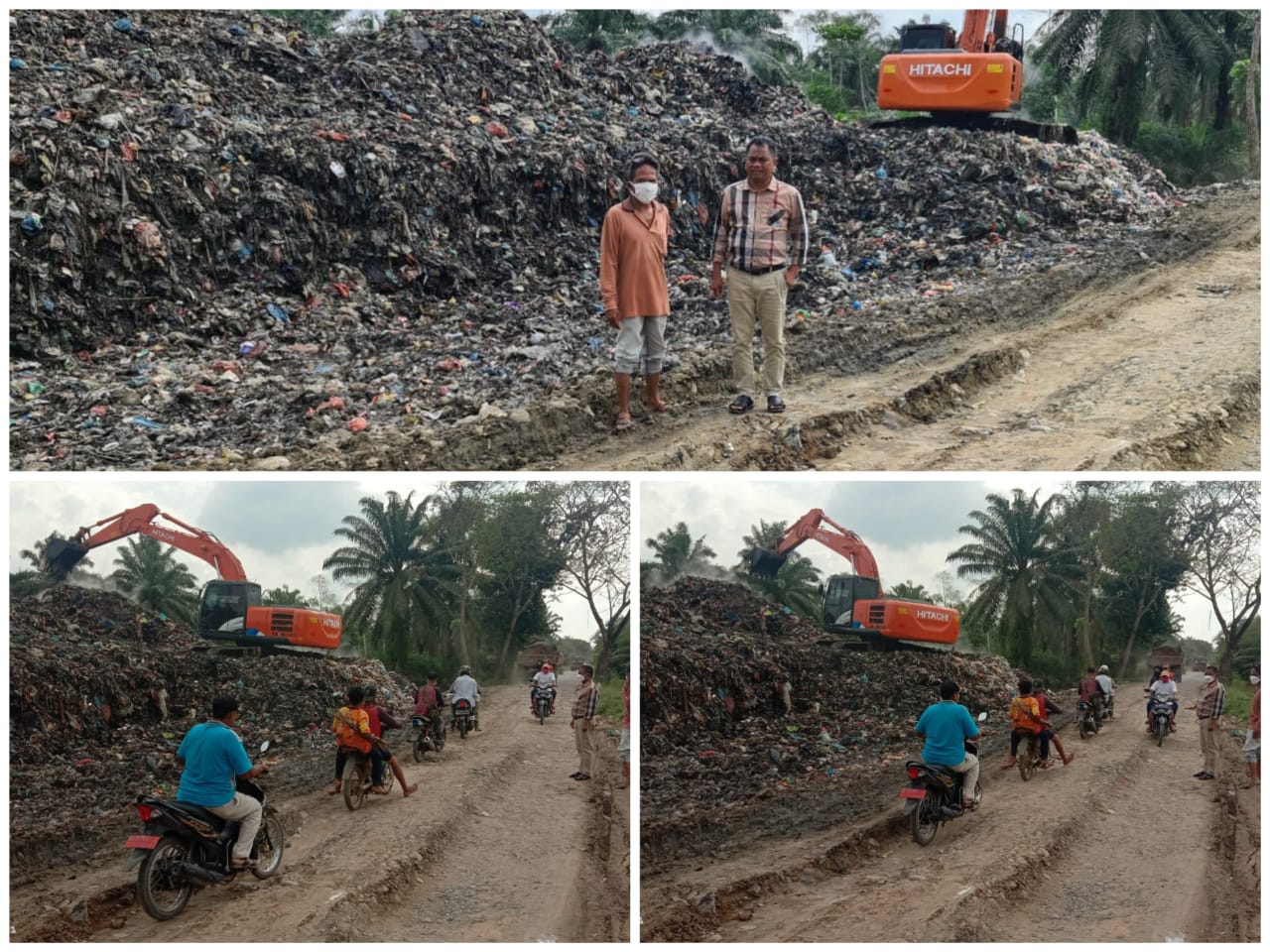 Atasi Tumpukan Sampah Belidaan, Bupati Terpilih Darma Wijaya  Berikan Semangat Tidak Ada Hari Tanpa