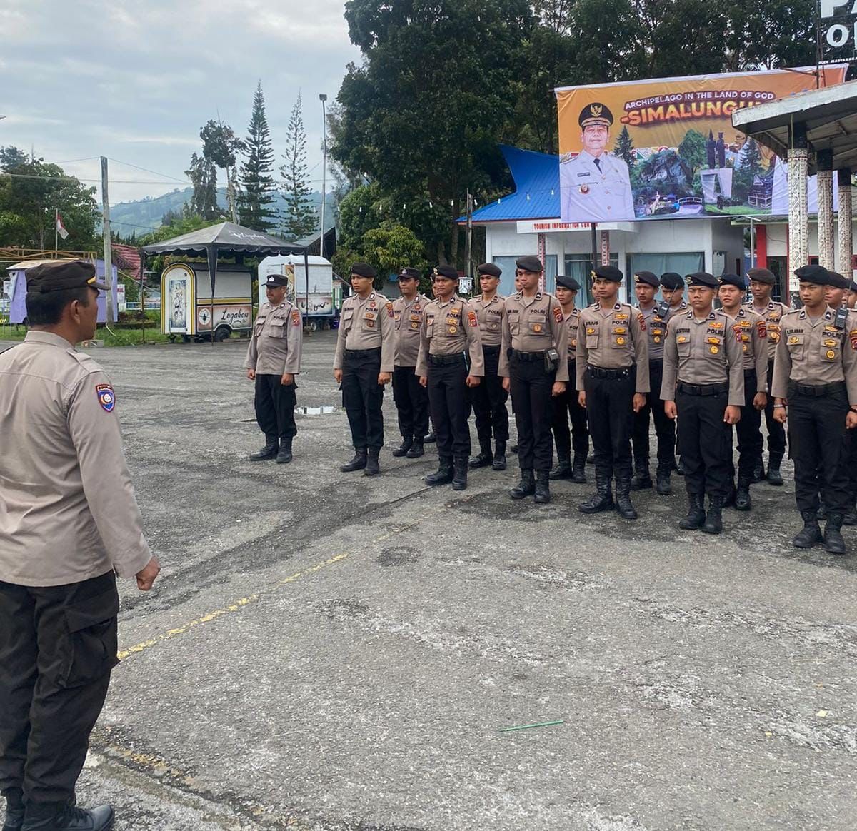 Polres Simalungun Gelar Operasi Hopal Toba 2023, Libatkan 304 Personel di Kota Wisata Parapat