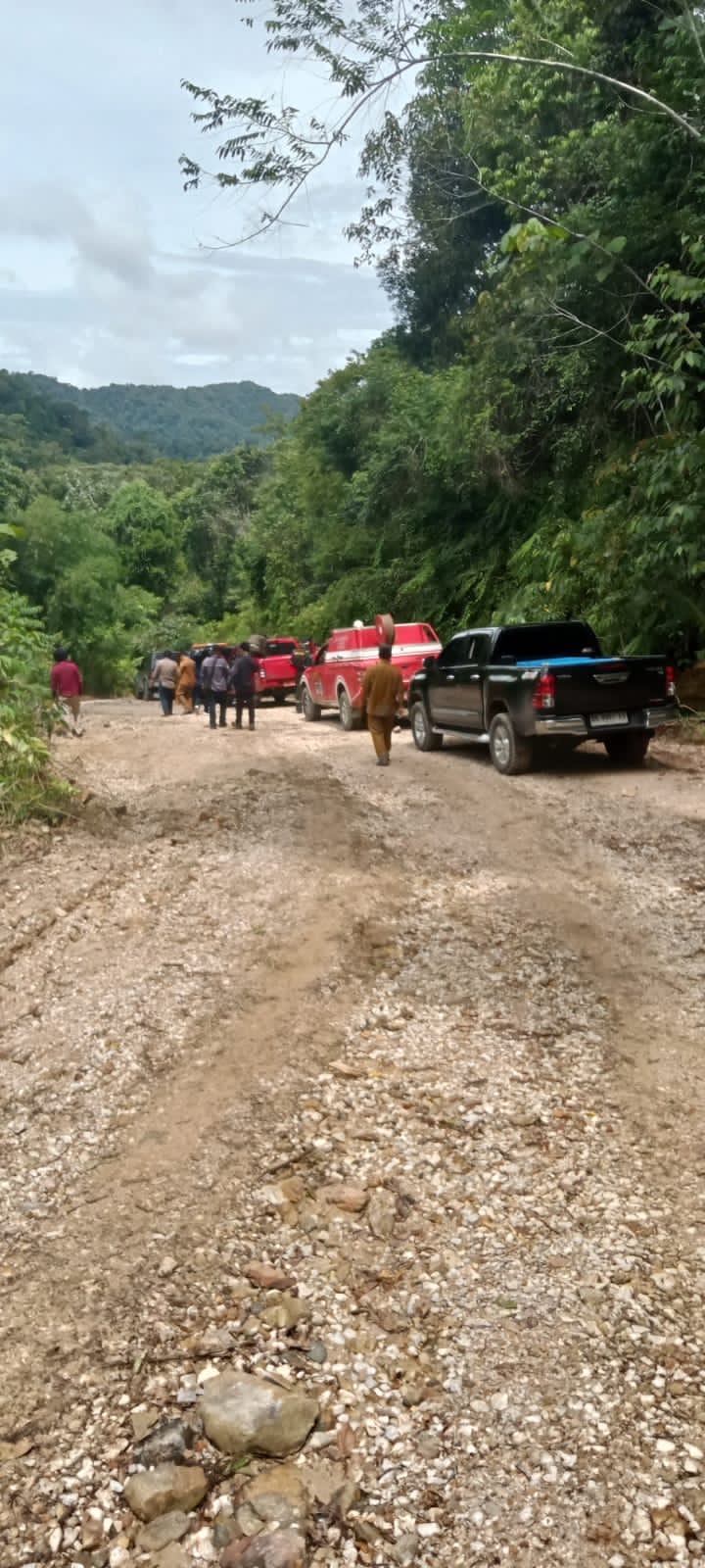 Jalan Penghubung Lagan Pagindar Sudah Mulai Di kerjakan Kementerian PUPR RI