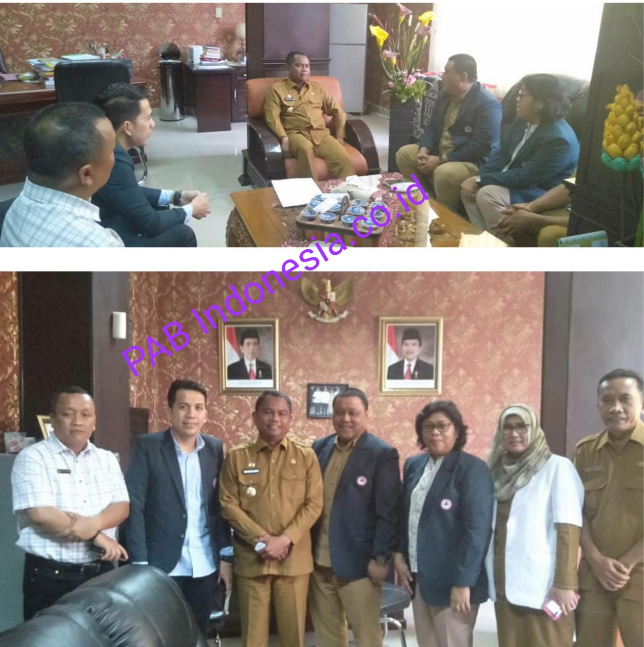 Darma Wijaya Menerima Audiensi Pengurus Ikatan Dokter Indonesia Kabupaten Sergai