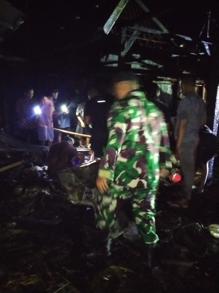 Lilin Diduga Picu Kebakaran Hebat, Rumah di Wonosegoro Boyolali Ludes Terbakar