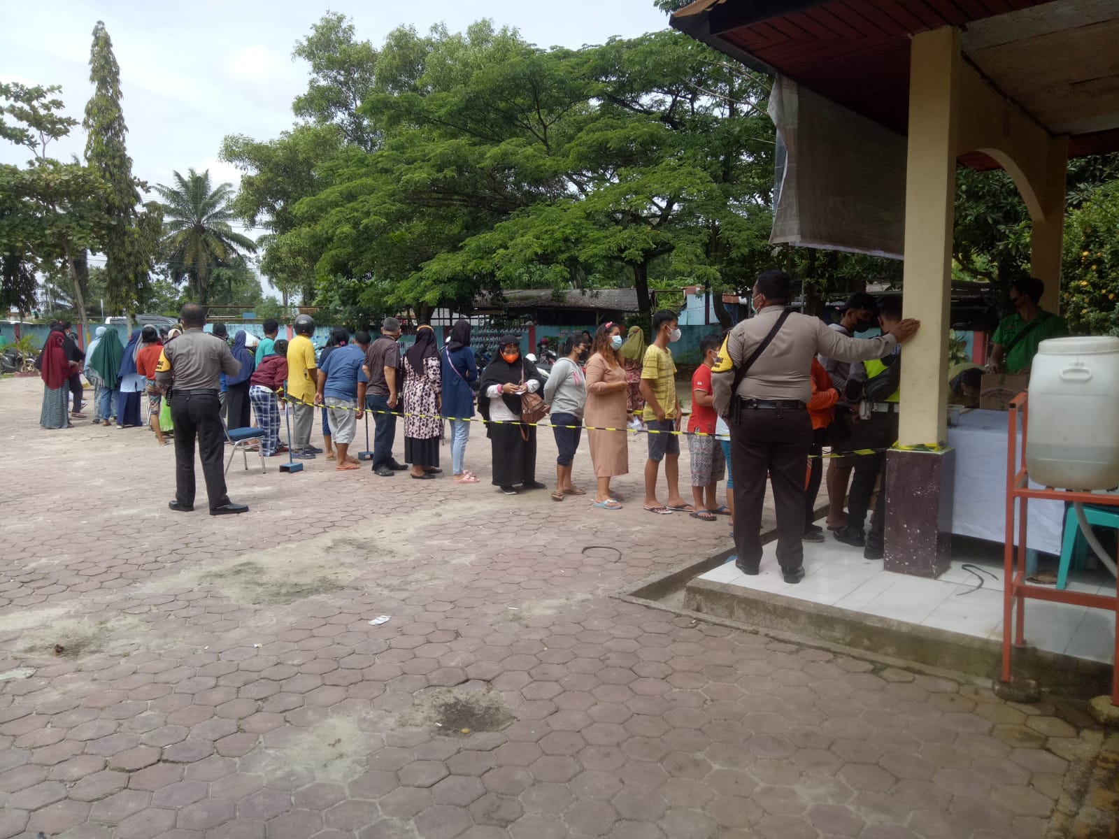 Pemerintah Kota Dumai Capai Target Terkait Vaksinasi Dosis Pertama