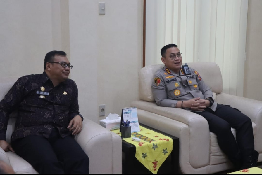 Tingkatkan Sinergitas, Kapolresta Deli Serdang laksanakan Kunjungan Ke Kantor Bupati Deli Serdang
