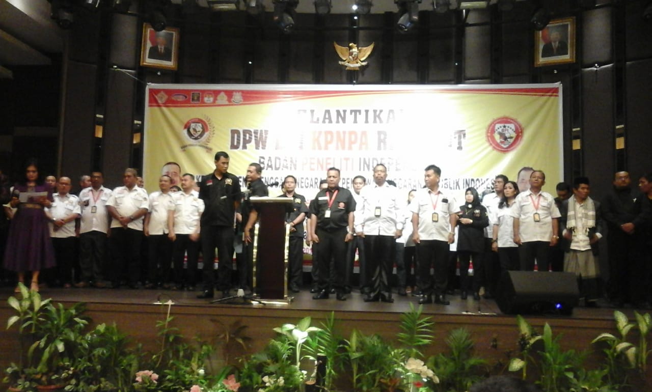 TB Rahmad Sukendar Lantik Mayor (Purn) Jhonson Situmorang,SH Jabat Ketua DPW BPI KPNPA Sumut