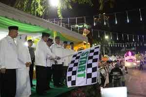 Di Medan, Gubsu bersama Walikota Lepas Pawai Kendaraan Takbir Idul Fitri 1 Syawal 1439 H