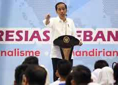 Jokowi Pertanyakan Klaim 99 Persen Masyarakat Hidup Pas-pasan