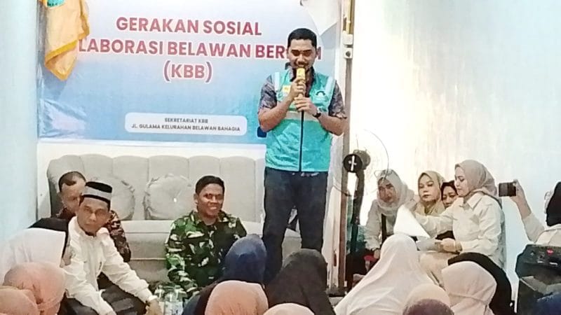 Kanim Kelas II TPI Belawan Dukung Kegiatan Sosial KBB di Kelurahan Belawan
