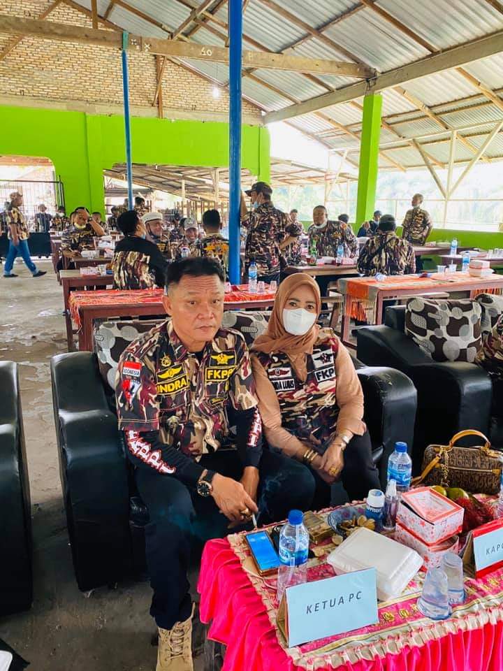 Pelantikan FKPPI Rayon 05 dan 06 berjalan lancar dan tetap mematuhi Prokes Covid 19