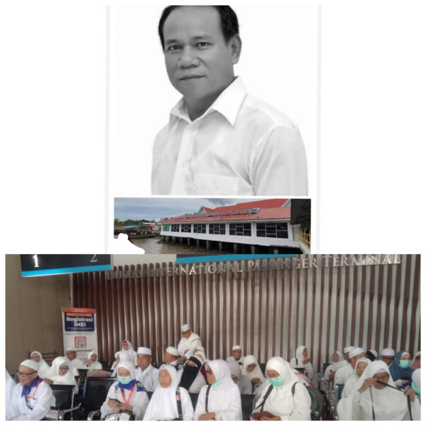 Executive GM Jonathan  Ginting Sambut Kedatangan Rombongan Jamaah Haji di Pelabuhan Pelindo